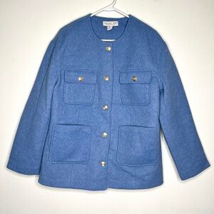 Rachel Zoe Soft Blue Coat